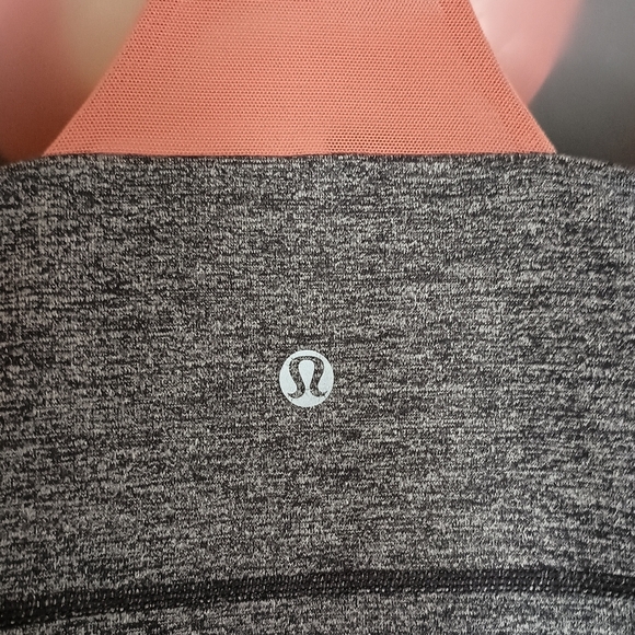 2/$30 LULULEMON Gray and Butterly pink Athletic Tank Top(#1,018) - Picture 5 of 7